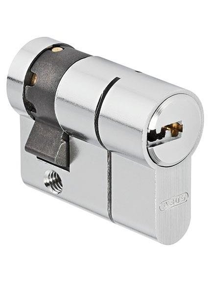 Spynos cilindras Abus, 40 mm, nikeliuotas Spynos cilindras Abus, 40 mm, nikeliuotas
