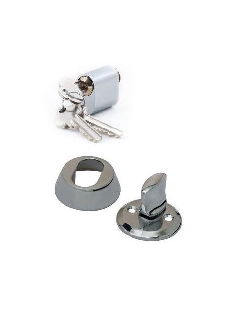 Spynos cilindras Valnes E701 13, 32 mm, chromuotas Spynos cilindras Valnes E701 13, 32 mm, chromuotas