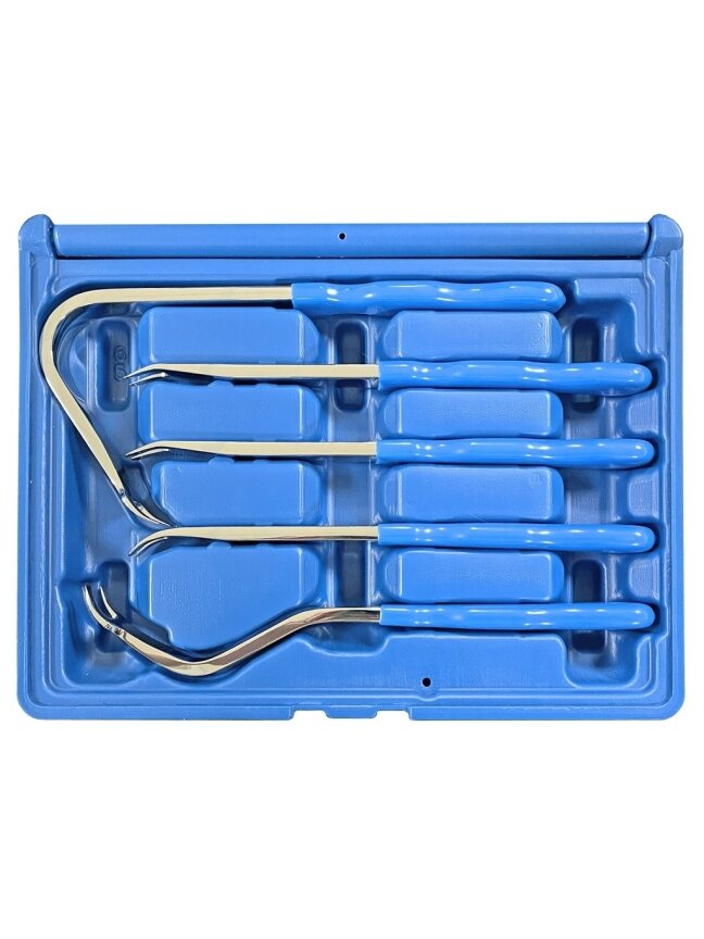 ⬡ Spaustukų keltuvų rinkinys 5 vnt. (CY0045, ELLIENT TOOLS) ⬡ Spaustukų keltuvų rinkinys 5 vnt. (CY0045, ELLIENT TOOLS)