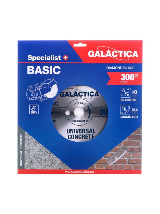 Specialist+ SPECIALIST+ deim. diskas GALACTICA, 300x10x25,4 mm Specialist+ SPECIALIST+ deim. diskas GALACTICA, 300x10x25,4 mm