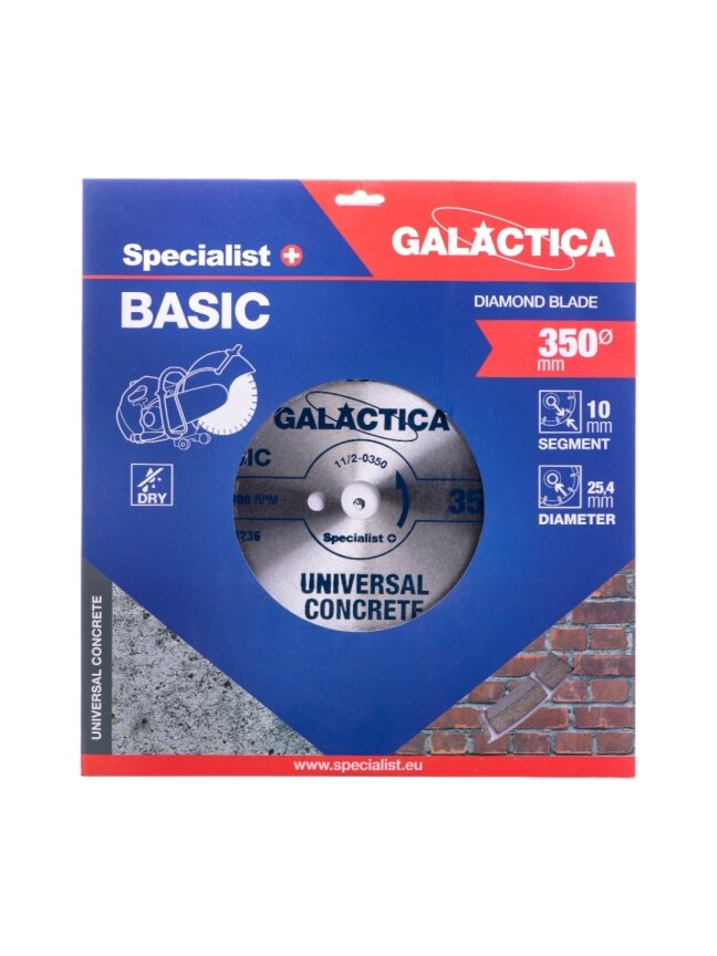 Specialist+ SPECIALIST+ deim. diskas GALACTICA, 350x10x25,4 mm Specialist+ SPECIALIST+ deim. diskas GALACTICA, 350x10x25,4 mm