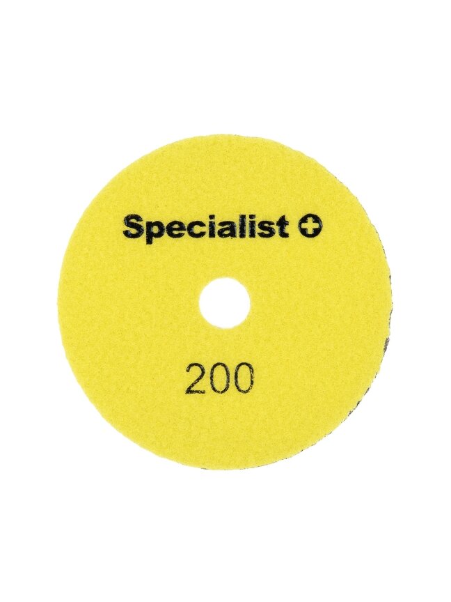 Specialist+ SPECIALIST+ deimant. šlifavimo lap., 125 mm, 200P 1 Specialist+ SPECIALIST+ deimant. šlifavimo lap., 125 mm, 200P 1