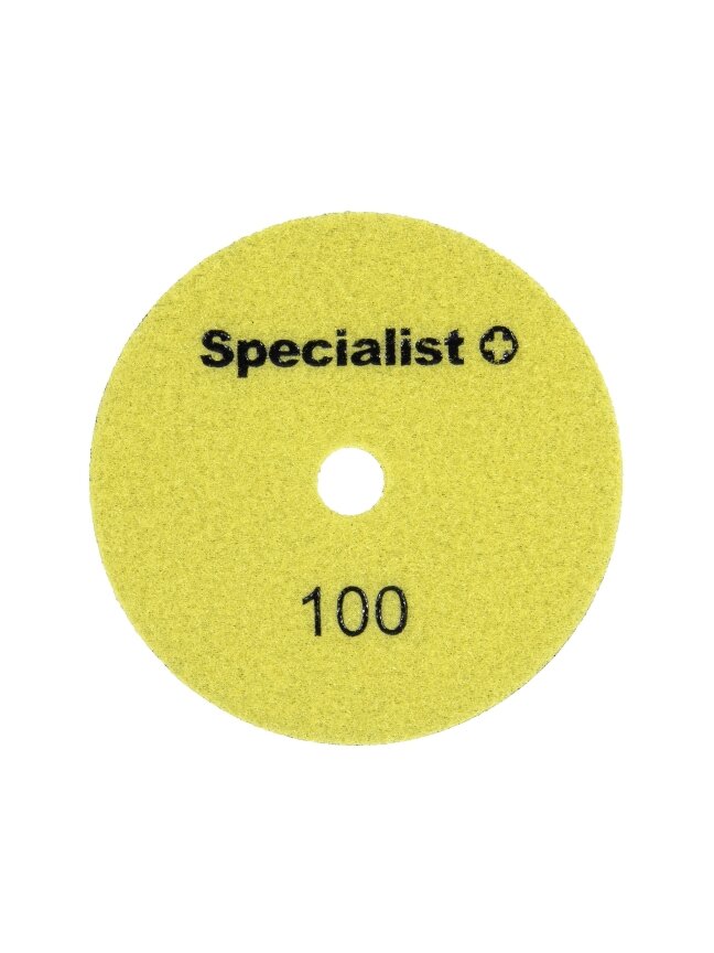 Specialist+ SPECIALIST+ deimant. šlifavimo lap., universalus, 125 mm, 100P 1 Specialist+ SPECIALIST+ deimant. šlifavimo lap., universalus, 125 mm, 100P 1