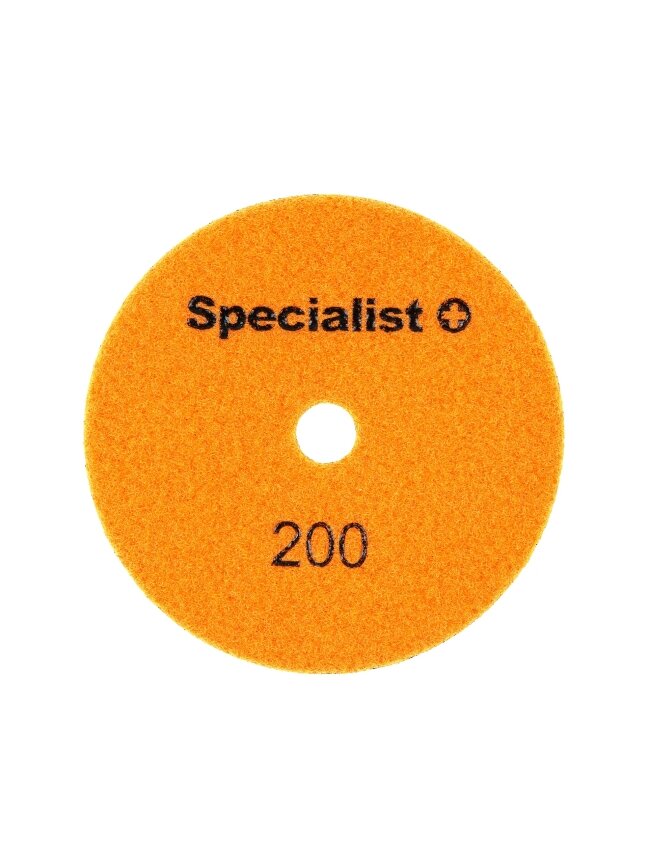 Specialist+ SPECIALIST+ deimant. šlifavimo lap., universalus, 125 mm, 200P 1 Specialist+ SPECIALIST+ deimant. šlifavimo lap., universalus, 125 mm, 200P 1