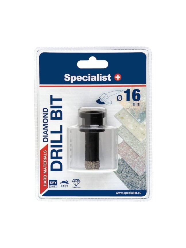 Specialist+ SPECIALIST+ deimantinis grąžtas D16 M14 1 Specialist+ SPECIALIST+ deimantinis grąžtas D16 M14 1