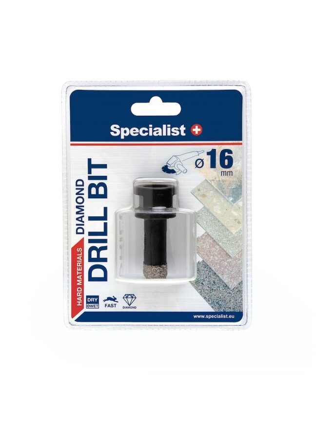 Specialist+ SPECIALIST+ deimantinis grąžtas D16 M14 Specialist+ SPECIALIST+ deimantinis grąžtas D16 M14