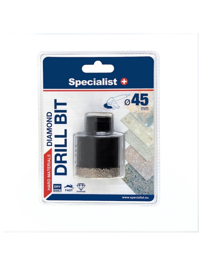 Specialist+ SPECIALIST+ deimantinis grąžtas D45 M14 Specialist+ SPECIALIST+ deimantinis grąžtas D45 M14