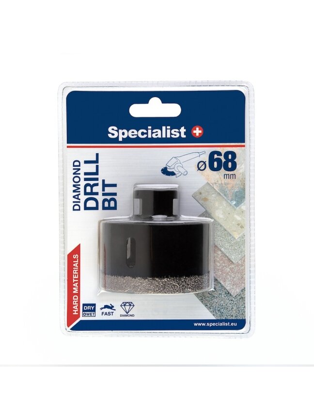 Specialist+ SPECIALIST+ deimantinis grąžtas D68 M14 Specialist+ SPECIALIST+ deimantinis grąžtas D68 M14
