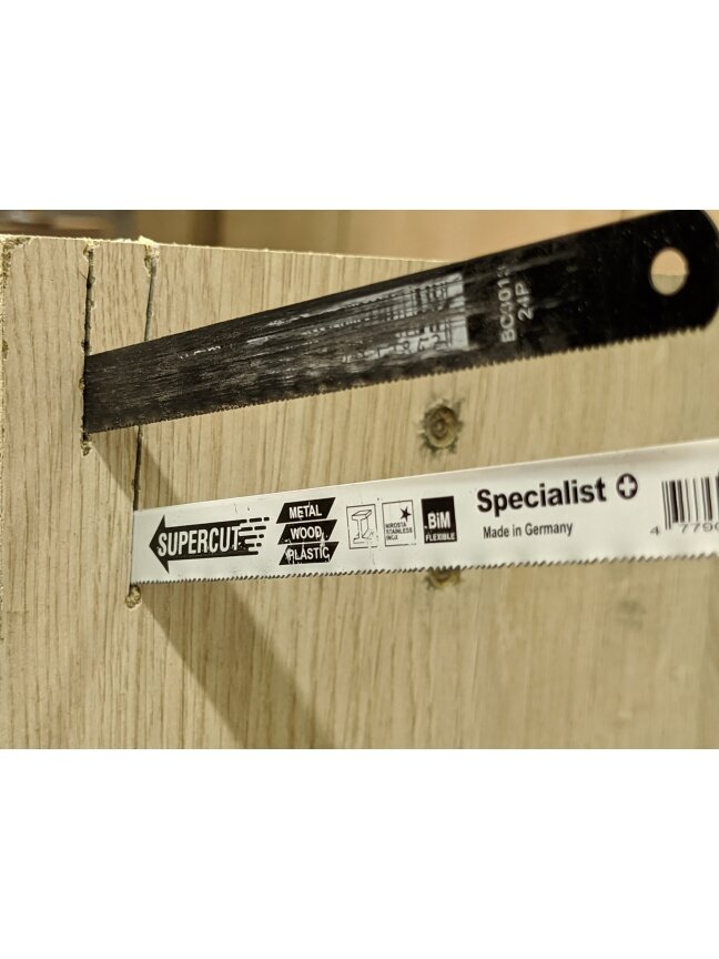 Specialist+ SPECIALIST+ geležtė BI-METAL, 300mm, 20-24TPI 3 Specialist+ SPECIALIST+ geležtė BI-METAL, 300mm, 20-24TPI 3