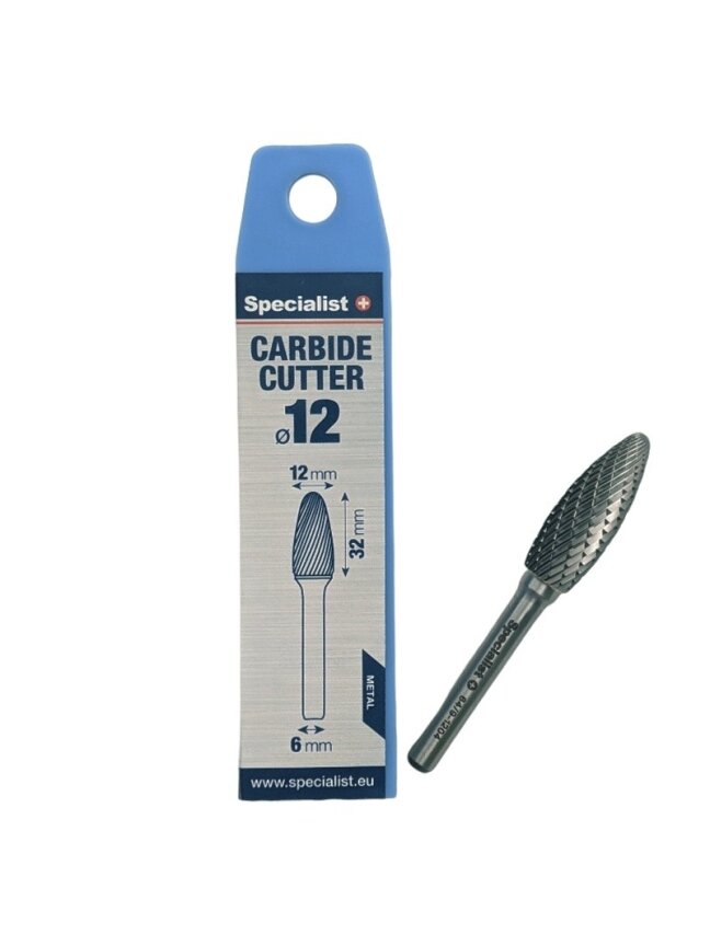 Specialist+ SPECIALIST+ kietmetalio freza FLH, 12x32x6 mm