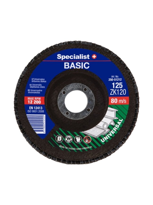 Specialist+ SPECIALIST+ lapelinis šlif. diskas BASIC ZK120, 125 mm