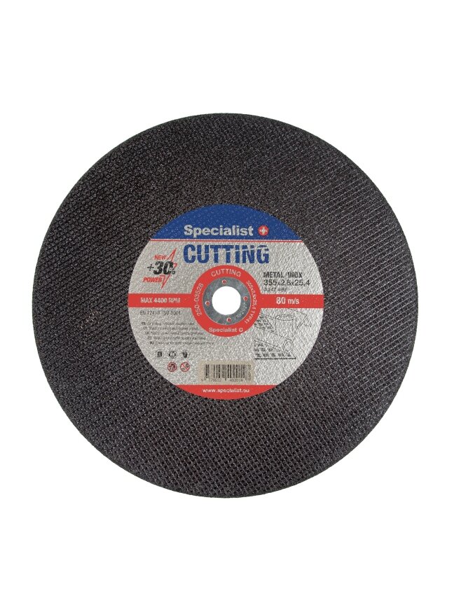 Specialist+ SPECIALIST+ metalo pj.diskas, 355x2,8x25,4 mm Specialist+ SPECIALIST+ metalo pj.diskas, 355x2,8x25,4 mm