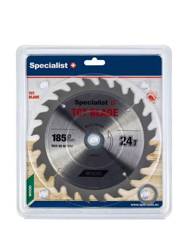 Specialist+ SPECIALIST+ pjovimo diskas, 185x24Tx30/20/16 mm Specialist+ SPECIALIST+ pjovimo diskas, 185x24Tx30/20/16 mm
