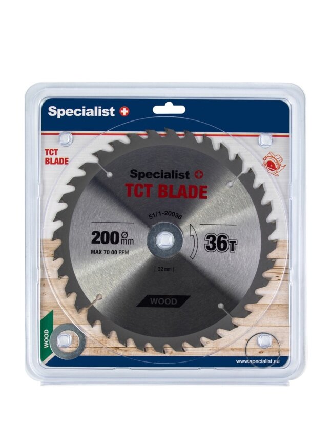 Specialist+ SPECIALIST+ pjovimo diskas, 200x36Tx32/30/20/16 mm