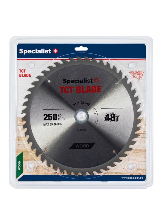 Specialist+ SPECIALIST+ pjovimo diskas, 250x48Tx30/20 mm Specialist+ SPECIALIST+ pjovimo diskas, 250x48Tx30/20 mm