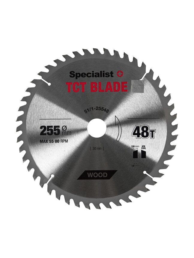 Specialist+ SPECIALIST+ pjovimo diskas, 255x48Tx30/25,4 mm 1 Specialist+ SPECIALIST+ pjovimo diskas, 255x48Tx30/25,4 mm 1