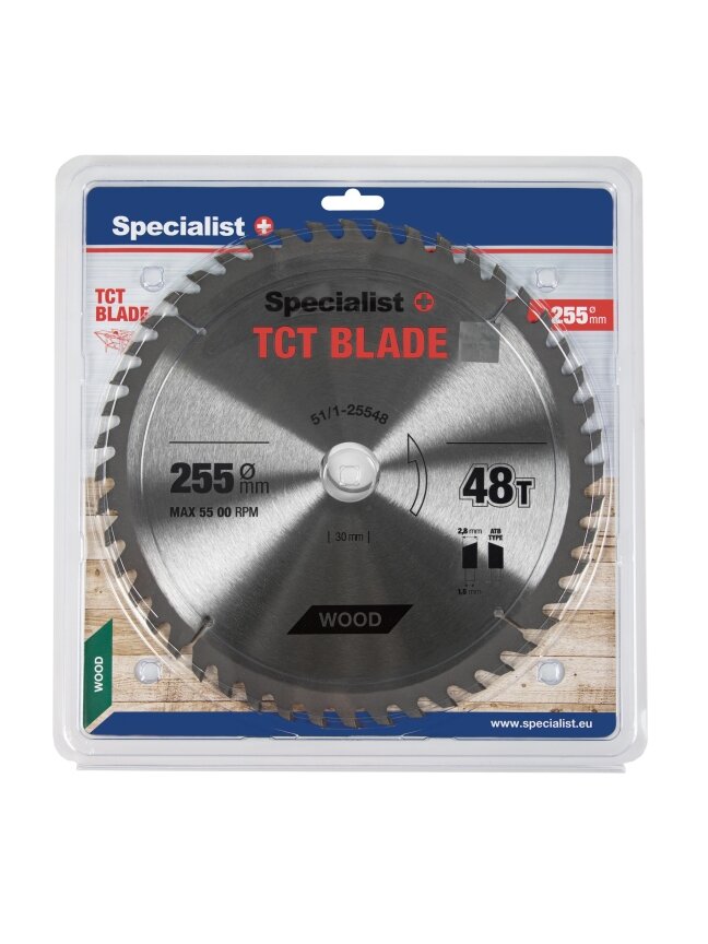Specialist+ SPECIALIST+ pjovimo diskas, 255x48Tx30/25,4 mm Specialist+ SPECIALIST+ pjovimo diskas, 255x48Tx30/25,4 mm