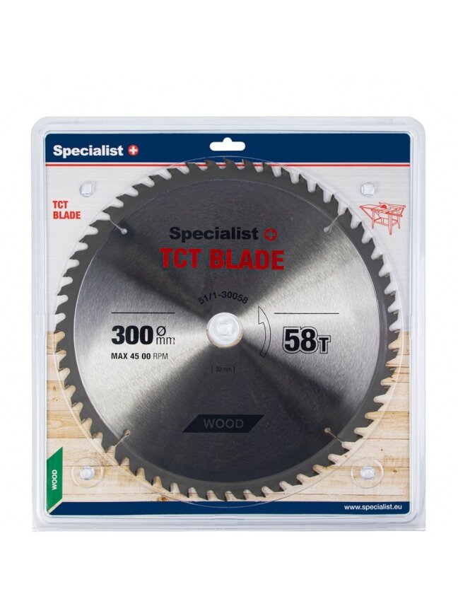 Specialist+ SPECIALIST+ pjovimo diskas, 300x58Tx32/30 mm Specialist+ SPECIALIST+ pjovimo diskas, 300x58Tx32/30 mm