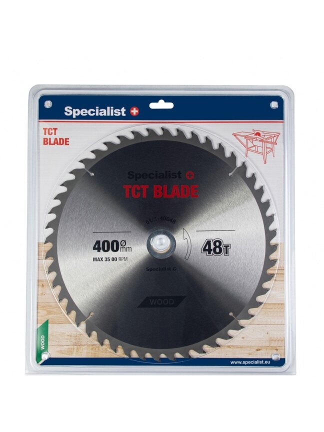 Specialist+ SPECIALIST+ pjovimo diskas, 400x48Tx50 mm