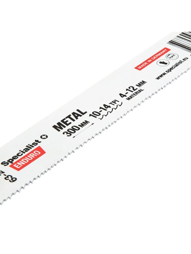 Specialist+ SPECIALIST+ pjūklas metalui, 300 mm, 10-14TPI 1 Specialist+ SPECIALIST+ pjūklas metalui, 300 mm, 10-14TPI 1