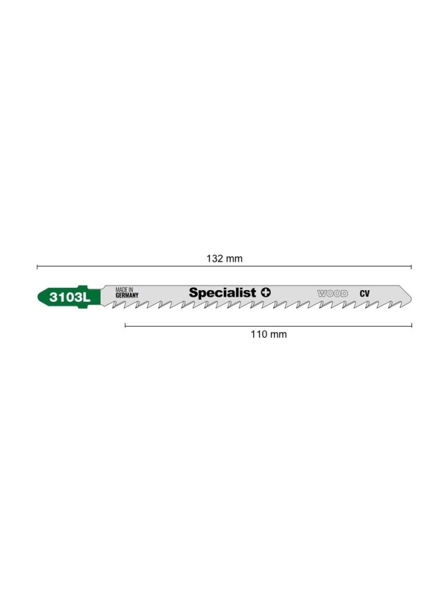 Specialist+ SPECIALIST+ pjūklelis 3103L (T301DL), 2 vnt. 4 Specialist+ SPECIALIST+ pjūklelis 3103L (T301DL), 2 vnt. 4
