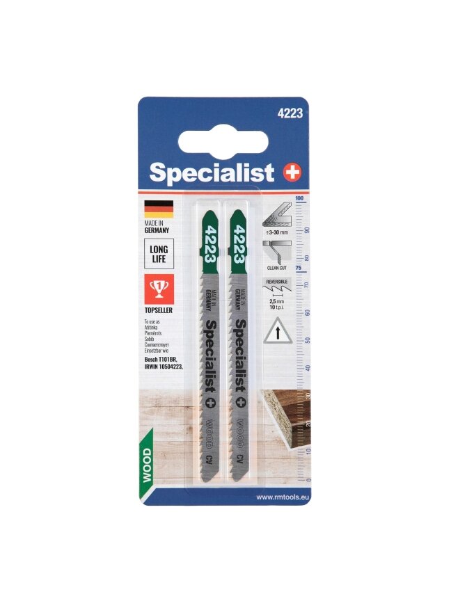 Specialist+ SPECIALIST+ pjūklelis 4223 (T101BR), 2 vnt. 2