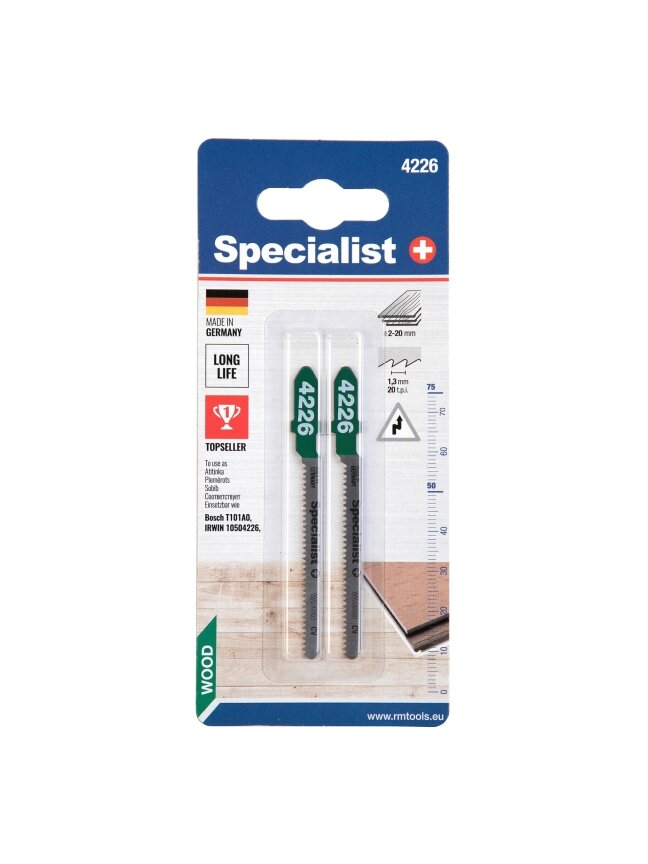 Specialist+ SPECIALIST+ pjūklelis 4226 (T101AO), 2 vnt. 2