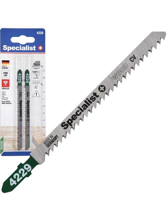 Specialist+ SPECIALIST+ pjūklelis 4229 (T301CD), 2 vnt. Specialist+ SPECIALIST+ pjūklelis 4229 (T301CD), 2 vnt.