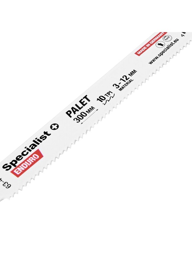 Specialist+ SPECIALIST+ pjūklelis paletėms, 300 mm, 10TPI 1 Specialist+ SPECIALIST+ pjūklelis paletėms, 300 mm, 10TPI 1
