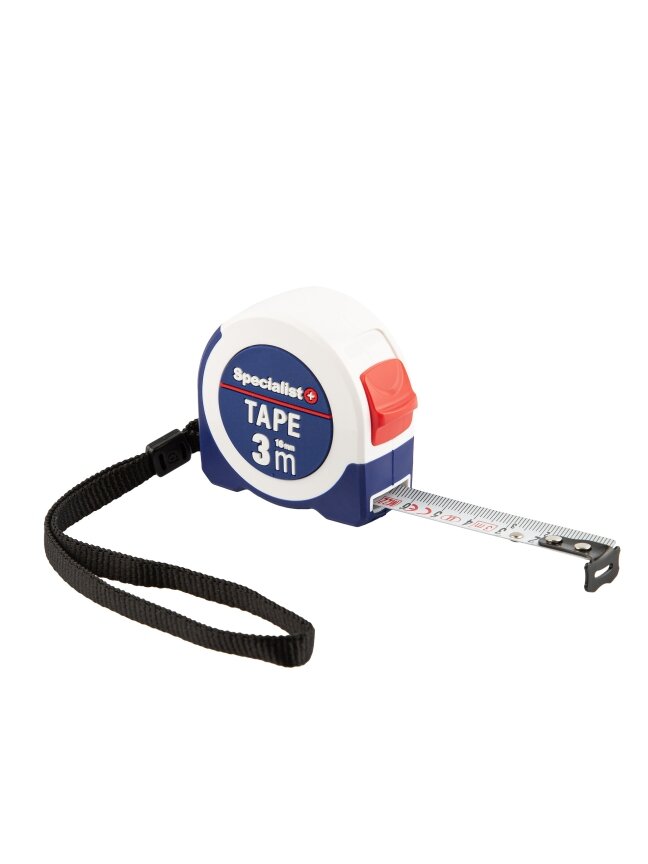 Specialist+ SPECIALIST+ ruletė TAPE 3 m, 16 mm Specialist+ SPECIALIST+ ruletė TAPE 3 m, 16 mm