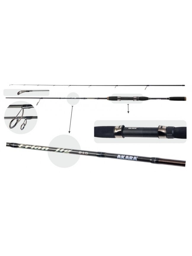Spiningas AKARA «ERION Jig (2-8) TX-30» 2X lgis 228 cm Testas 2-8g.