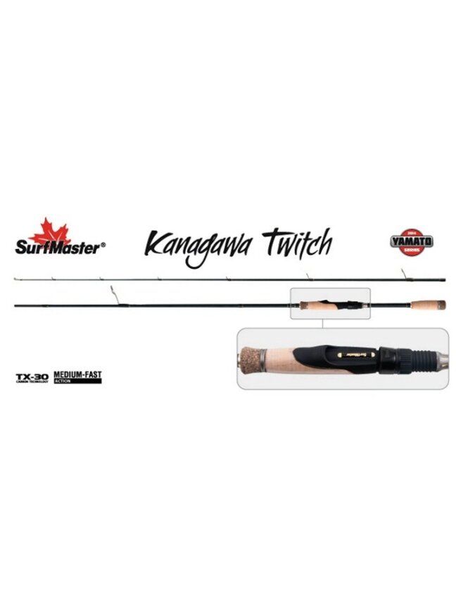 Spiningas SURF MASTER «Yamato KANAGAWA Twitch TX-30» YS5007 2X 2.05m. Spiningas SURF MASTER «Yamato KANAGAWA Twitch TX-30» YS5007 2X 2.05m.