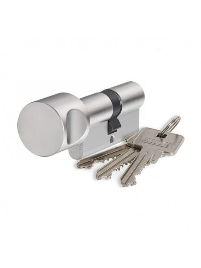 Spynos cilindras Abus KE60, 75 mm, nikeliuota Spynos cilindras Abus KE60, 75 mm, nikeliuota