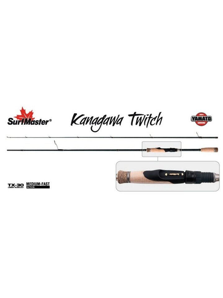 Spiningas SURF MASTER «Yamato KANAGAWA Twitch TX-30» YS5007 2X 2.05m. Spiningas SURF MASTER «Yamato KANAGAWA Twitch TX-30» YS5007 2X 2.05m.