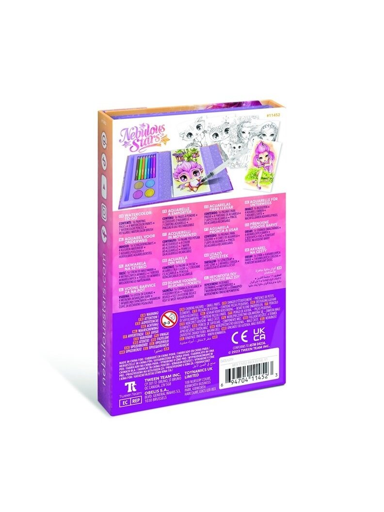 Spalvinimo rinkinys NEBULOUS STARS WATERCOLOR TO GO 11452 2 Spalvinimo rinkinys NEBULOUS STARS WATERCOLOR TO GO 11452 2