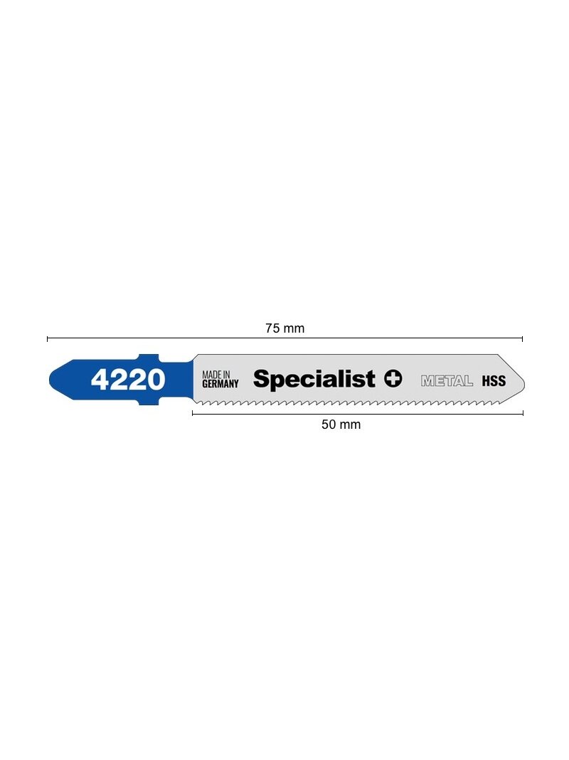 Specialist+ SPECIALIST+ pjūklelis 4220 (T118A), 2 vnt. 3 Specialist+ SPECIALIST+ pjūklelis 4220 (T118A), 2 vnt. 3