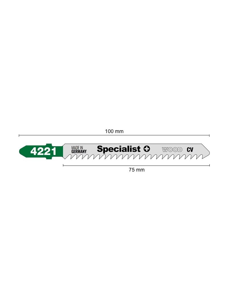 Specialist+ SPECIALIST+ pjūklelis 4221 (T111C), 2 vnt. 3 Specialist+ SPECIALIST+ pjūklelis 4221 (T111C), 2 vnt. 3