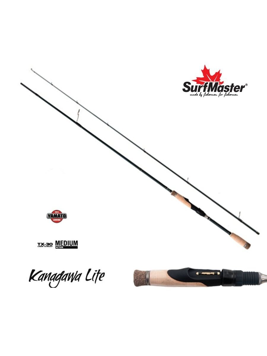 Spiningas SURF MASTER Yamato KANAGAWA Lite TX-30 YS5006 2X 2.44m Spiningas SURF MASTER Yamato KANAGAWA Lite TX-30 YS5006 2X 2.44m