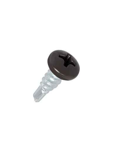 Sraigtai tvoralentėms DIN7504 N Savigręžis - pusapvalia galva su grąžteliu 4,2x13-Zn RAL8019 (1000vnt) Sraigtai tvoralentėms DIN7504 N Savigręžis - pusapvalia galva su grąžteliu 4,2x13-Zn RAL8019 (1000vnt)