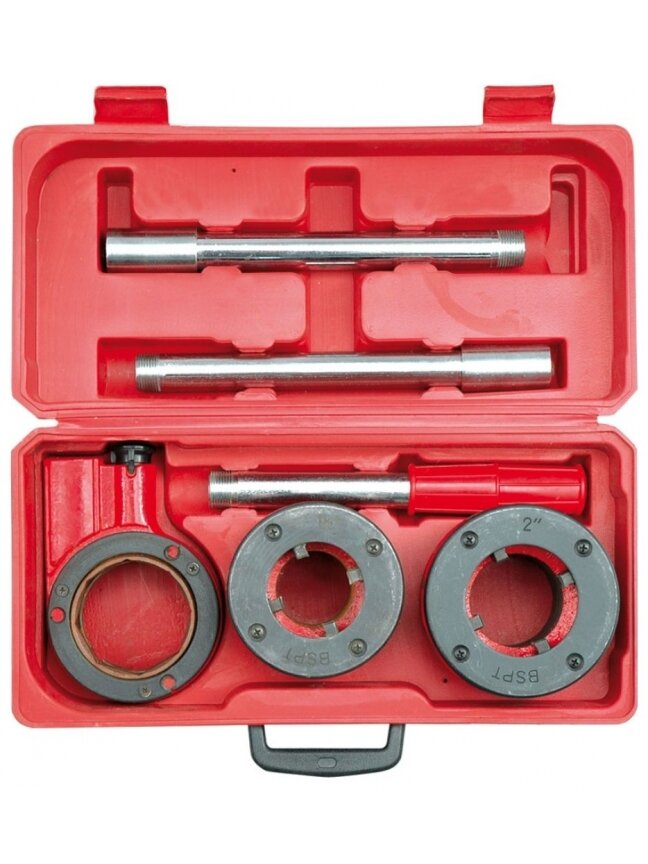 Sriegimo įrankių rinkinys vamzdžiams Vorel 2vnt. | 3/2"-2" (38mm, 50mm) Sriegimo įrankių rinkinys vamzdžiams Vorel 2vnt. | 3/2"-2" (38mm, 50mm)