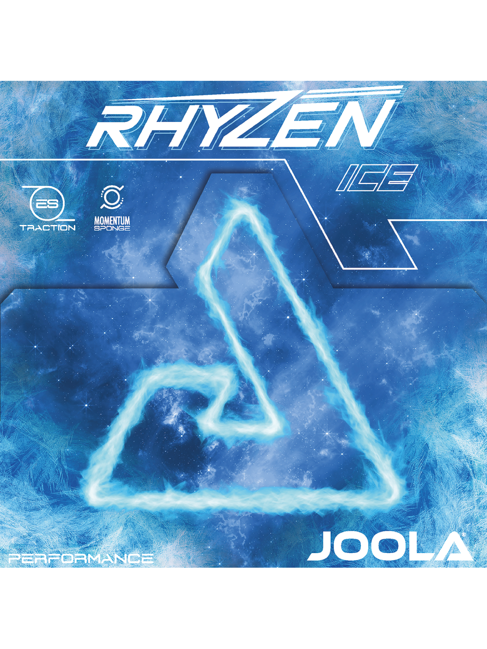 Stalo Teniso Raketės Guma JOOLA Rhyzen ICE, Red Max+