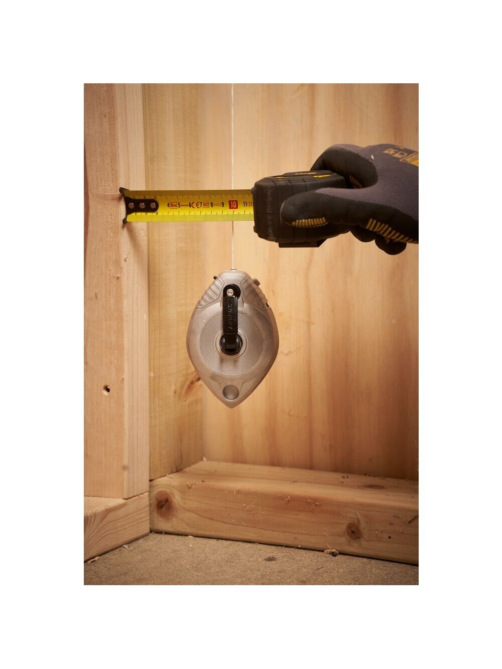 Stanley Aliuminis kalkinis žymeklis, STANLEY 30 m 3 Stanley Aliuminis kalkinis žymeklis, STANLEY 30 m 3