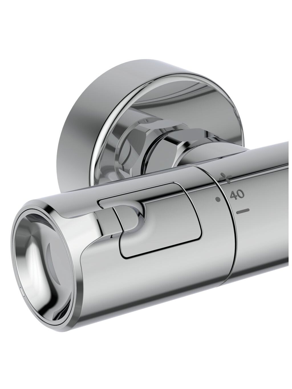 Stacionari dušo sistema Ideal Standard Ceratherm T50, su Ø250 galva ir rankiniu dušu, chrom 4