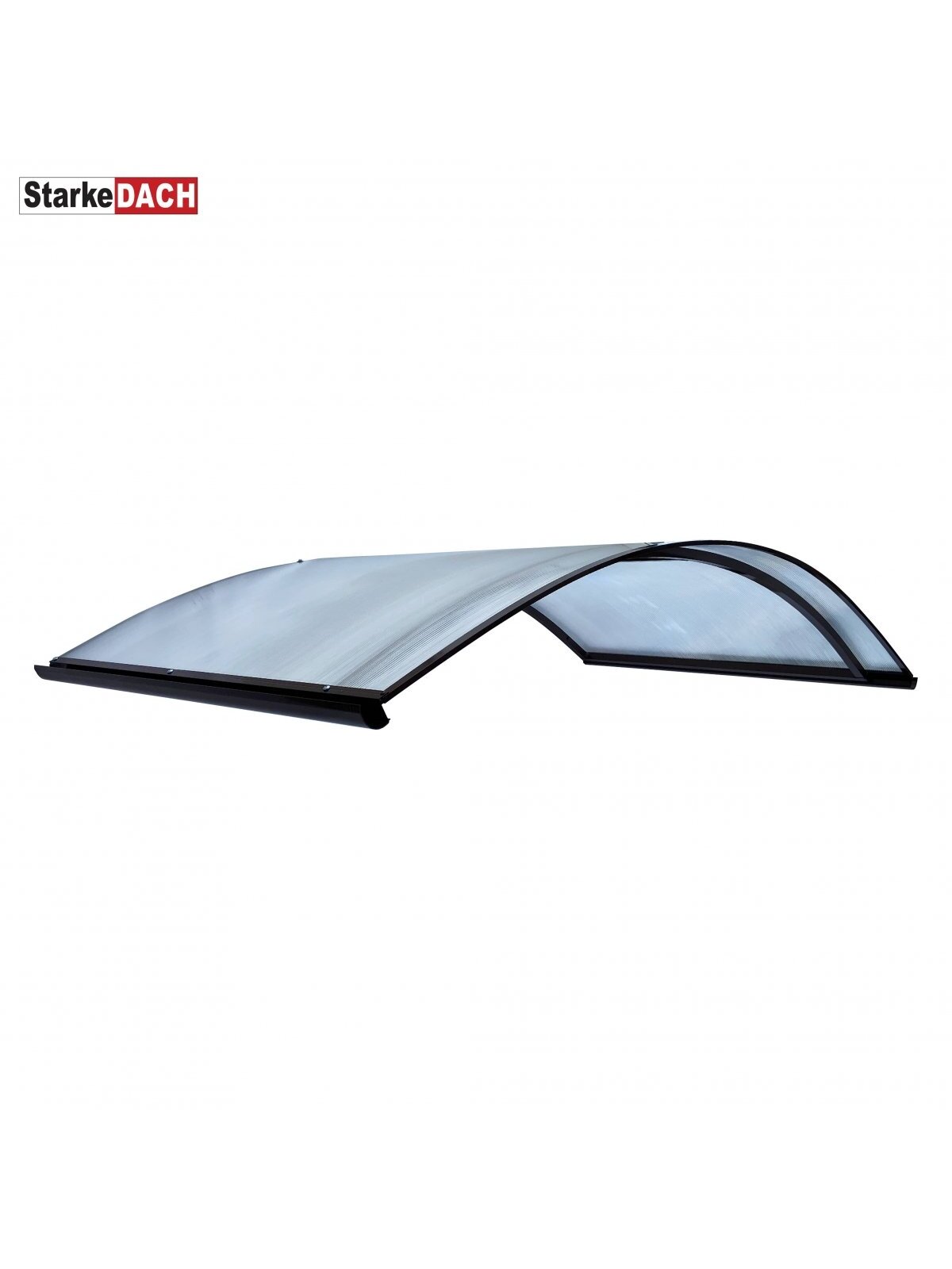 Stogelis STARKEDACH Arka R-160 - Ruda konstrukcija / Skaidri danga