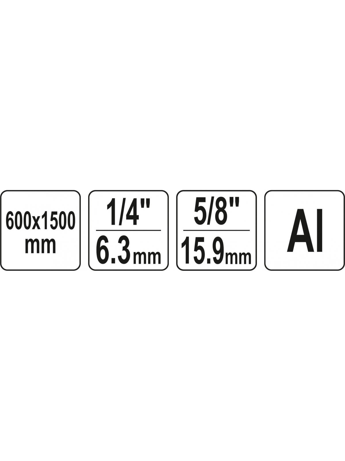 Stovas nivelyrui, trikojis, aliuminis 60-150cm Yato 5