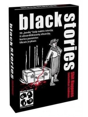 Stalo žaidimas BLACK STORIES: SHIT HAPPENS, LT Stalo žaidimas BLACK STORIES: SHIT HAPPENS, LT