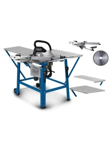 Staklės diskinio pjovimo TS310 2800W stalo prailginimai, pap, Scheppach
