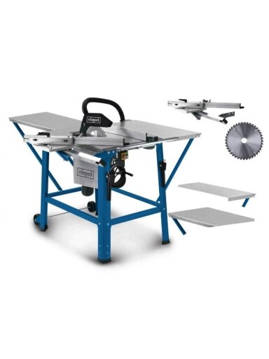 Staklės diskinio pjovimo TS310 2800W stalo prailginimai, pap, Scheppach