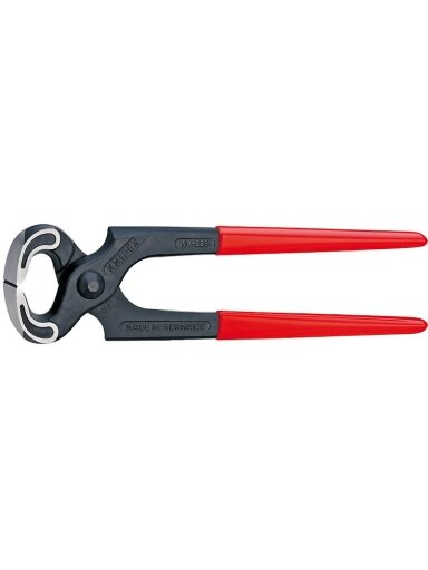 Staliaus žnyplės plastikinėmis rankenomis 225 mm, Knipex