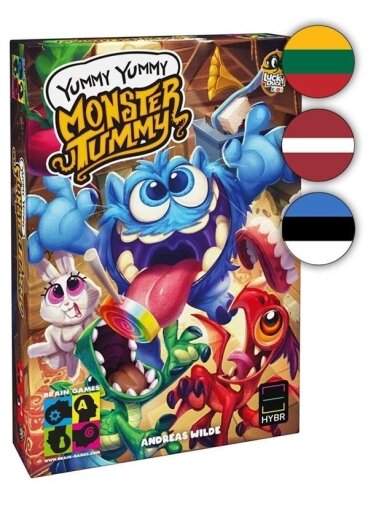 Stalo žaid Brain Games Yummy Yummy Monster Tummy BRG/YUMMY
